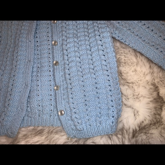 Handmade Kids Knit Sweater💙 - Picture 5 of 5